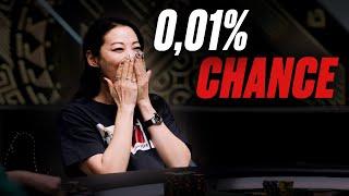 ONE In A TRILLION Moments in Poker | The most UNBELIEVABLE poker action and hands