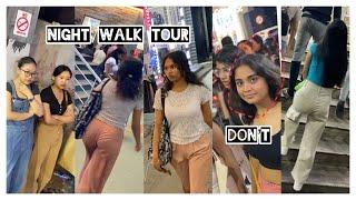 Night life in Bangalore | Indian Walk 1M | Beautiful people walking #walkingtour #indianwalk1M