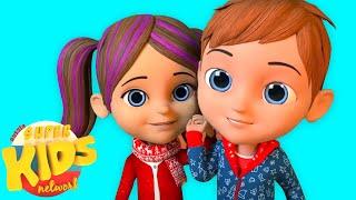 Deck The Halls | рождество для детей | потешки | Super Kids Network Russia | детские песни