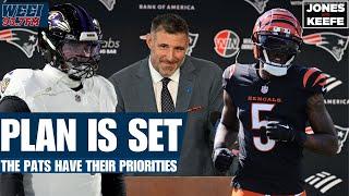 The Patriots have their free agency and draft priorities set | Jones & Keefe