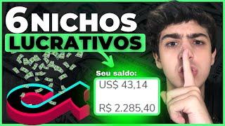 6 MELHORES NICHOS PARA CRESCER RÁPIDO NO TIKTOK (Muito Lucrativo)