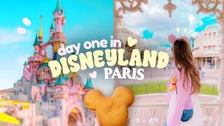 OUR FIRST DAY IN DISNEYLAND PARIS   First Impressions of the Luxury Hotel, Delicious Foods & Rides