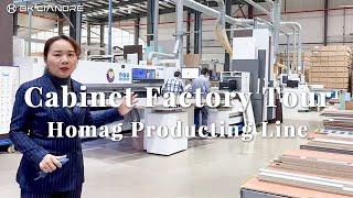 TOP Smart Kitchen Cabinet Factory by BK Ciandre | Factory Tour | Chinese Cabinet Manufacturer