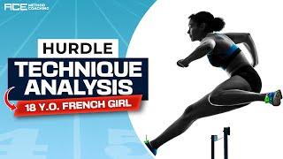 Hurdling Technique Analysis of 18 Year Old Girl | Hurdle Coach | Hurdle Training