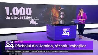 Știrile Digi24 de la ora 12  – 19 noiembrie 2024