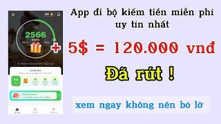 App đi bộ kiếm tiền miễn phí cực ngon và uy tín rút về Paypal mới nhất 2024