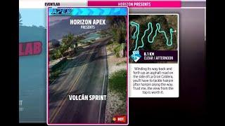 Forza Horizon 5 - Road racing - Volcán Sprint - Unbeatable difficulty