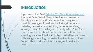 Best Exterior Car Detailing in Amaroo