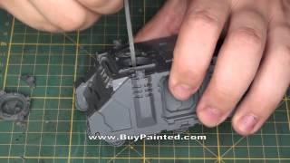 How to make removable hatches in the models?  | Warhammer 40k  | BuyPainted