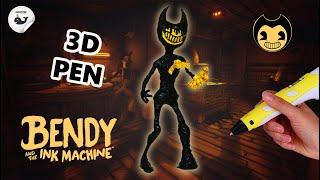 3D PEN | HOW TO MAKE BENDY FROM BENDY AND THE INK MACHINE WITH 3D PEN | FREE TEMPLATE