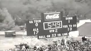 1958 Alabama at #20 Georgia Tech
