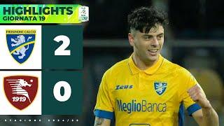 Frosinone-Salernitana 2-0 | KVERNADZE e AMBROSINO fanno respirare i Leoni | HIGHLIGHTS Serie BKT