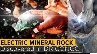 People shocked by a new Electric mineral rock discovered in Congo