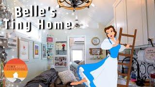 Disney Superfan’s Tiny House with Downstairs Bedroom - Belle themed