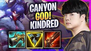 CANYON IS A GOD WITH KINDRED IN EUW SOLOQ! - GEN Canyon Plays Kindred JUNGLE vs Vi! | Bootcamp 2024