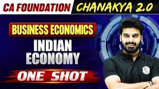 Indian Economy in One Shot | Business Economics CA Foundation | Chanakya 2.0 Batch 