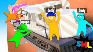 HOW IS CODY SO GOOD?! SML GANG BEASTS!