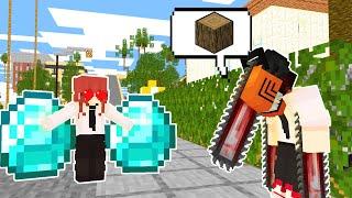 Poor Chainsaw Man Love Rich Girl 2 - Minecraft Animation