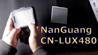 NanGuang CN-LUX480 Cheap video LED Unboxing and Quick test!!