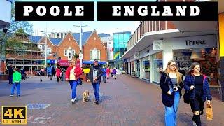 England : [4K] Walk | Poole | A Coastal Town in Dorset, Southern England