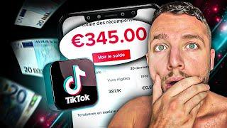 COMMENT GAGNER 3,45€ PAR MINUTE AVEC TIKTOK (comment gagner de l'argent en ligne)