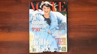 1997 September ASMR Magazine Flip Through: Vogue w Linda Evangelista, Madeleine Albright, Versace