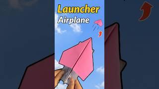 How to make a paper airplane | paper plane launcher | rubber band launcher 