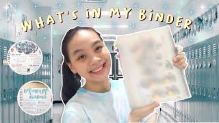  WHAT’S IN MY BINDER | BINDER FLIP THROUGH INDONESIA || AGATHA ALLYSIA