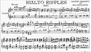 RCM Piano 2022 Grade 10 List D No.4 Gershwin and Donaldson Rialto Ripples Sheet Music