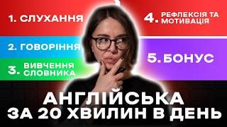 ВИВЧИ АНГЛІЙСЬКУ З ЦИМ ПЛАНОМ!