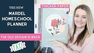 A SIMPLE PLAN HOMESCHOOL PLANNER | Mardel Homeschool Planner 2024-2025