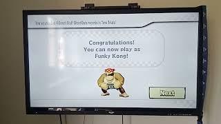 Mario kart wii How to Unlock Funky Kong