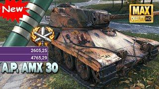 A.P. AMX 30: New and already 3. MoE - World of Tanks