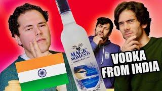 Americans Try Vodka from India! | Magic Moments Vodka Tasting and Review