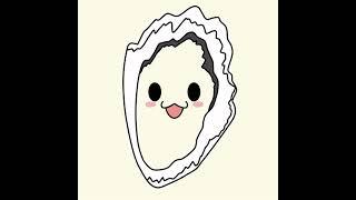 굴 ( Oyster ) 친구 그리기 #shorts