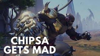 Chipsa Gets Mad After Keep Losing SR -Overwatch Doomfist Pro-