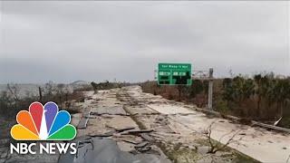 Hurricane Ian Cuts Off Island Of Sanibel From Mainland Florida