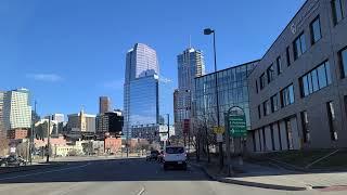 Driving to downtown Denver Colorado