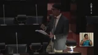 Arjuna first parliament speech