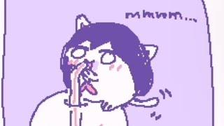 Mari tries the Grimace Shake… | Omori Edition