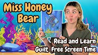 Speech Therapist Reads "The Rainbow Fish" | Early Language Skills | Read Aloud