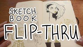 Sketchbook Flip-Thru: January to August 2016 | Art by Tuna