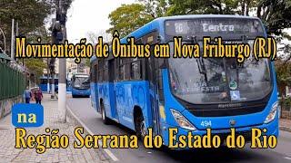  Movimentação de Ônibus em Nova Friburgo - RJ