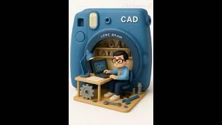 【技能穿越 EP01】畫錯爆炸！工廠崩塌竟穿越未來｜CAD 工程師技能暴走｜RUOYUTECH 動畫系列 #shorts