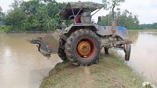 very hard driving skill sonalika Di-50 RX Supreme tractor