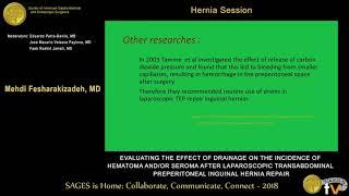 Evaluating the effect of drainage on the incidence of hematoma/seroma
