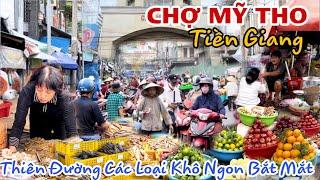 Thăm Lại CHỢ MỸ THO, TIỀN GIANG - Thiên Đường Của Các LOẠI KHÔ THƠM NGON BẮT MẮT | KPVL