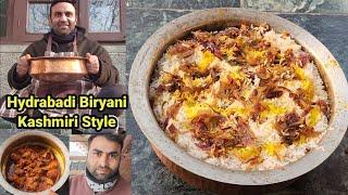 Hydrabadi Biryani Kashmiri Style | Mehmono Ki Request Par Banayi Mazedar Biryani