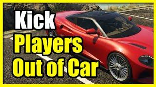 How to Remove a Passenger from your Vehicle in GTA 5 Online (Fast Tutorial)