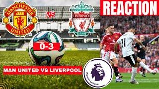 Manchester United vs Liverpool 0-3 Live 2024 Premier League Football EPL Match Score Highlights Utd